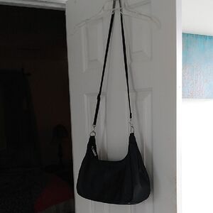 Vintage HOBO International Crescent Genuine Leather Cross body Bag